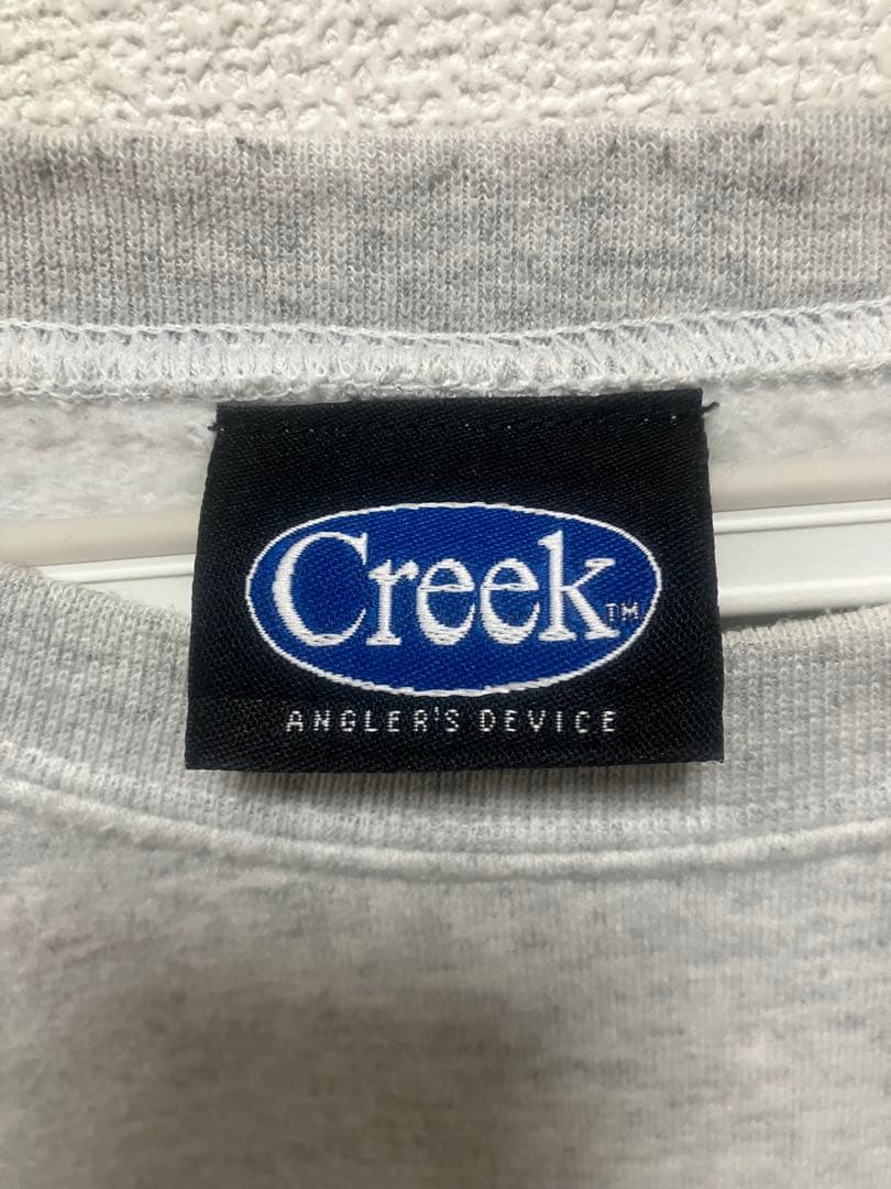 CREEK ANGLER’S DEVICE グレー スウェット トレーナー