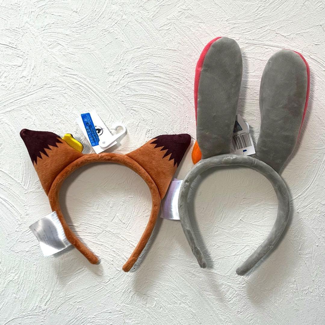 上海限定】ズートピア カチューシャ2点＆ジュディ尻尾セット - メルカリ