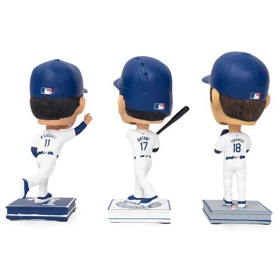 限定5000個 大谷翔平 山本由伸 佐々木朗希 ミニボブルヘッド 3セット