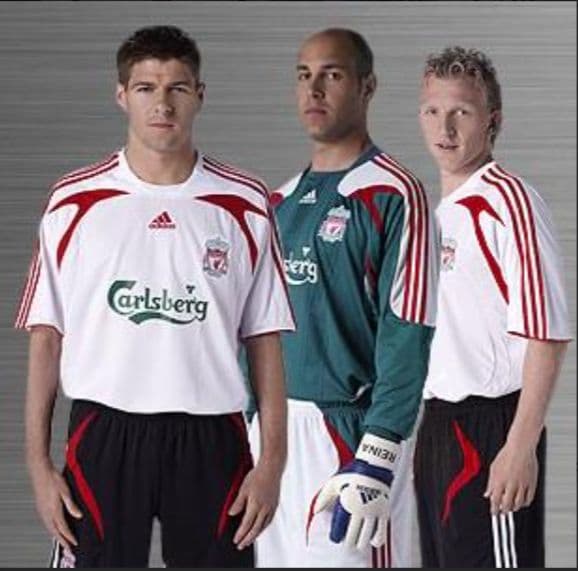 ☆シャビアロンソ＃14☆リバプール2007-2008アウェイXLサイズ - メルカリ