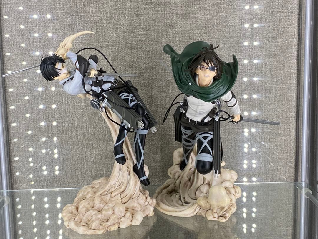 進撃の巨人 リヴァイ ハンジ フィギュアセット