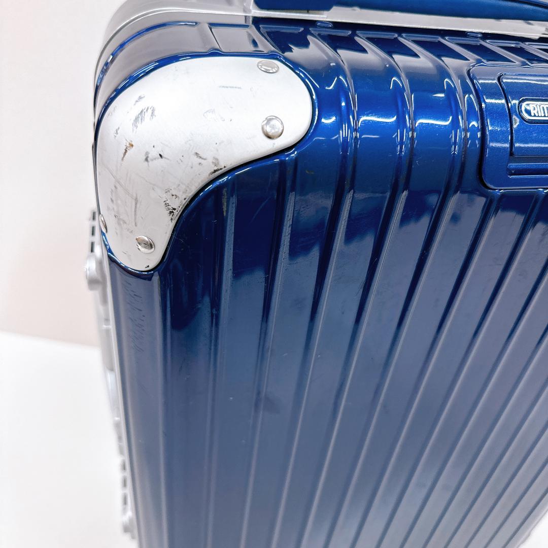 【良品】リモワ スーツケース Hybrid 32L MatteBlue