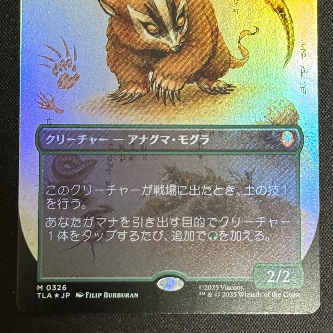 アナグマモグラの仔 Foil MTG】アナグマモグラの仔 日本語 FOIL