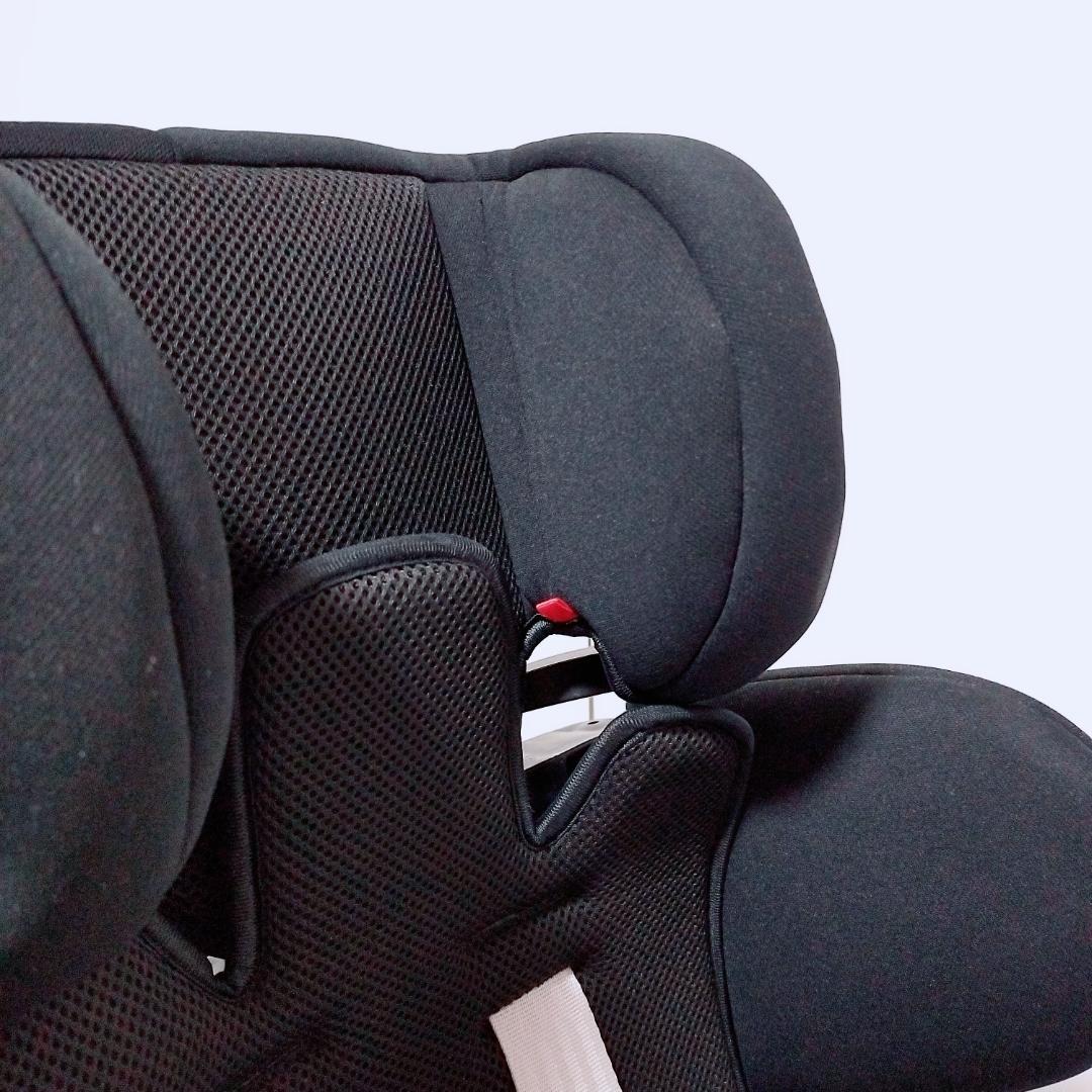 美品☆PUPPA PUPO ジュニアシート CP-002 ISOFIX 黒