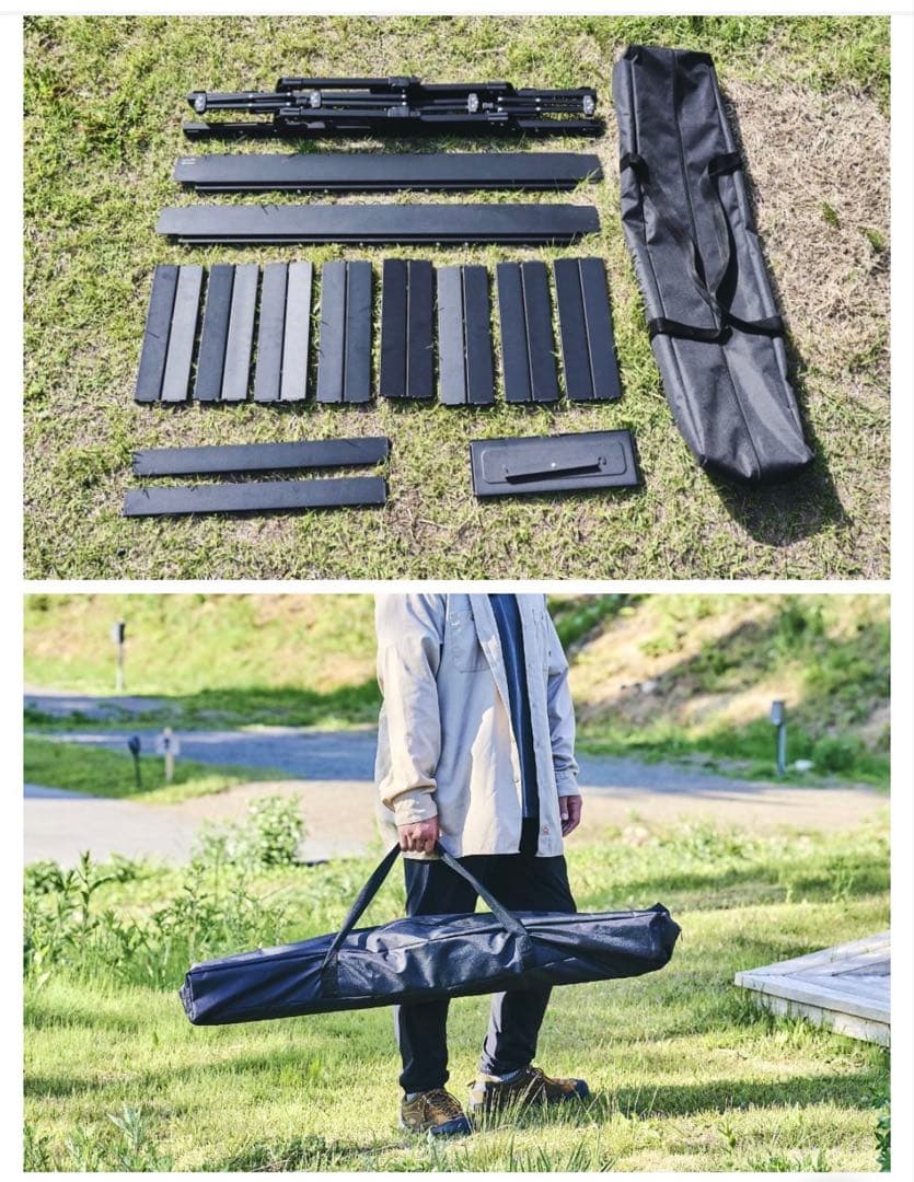 アルペンアウトドアーズ　アルミユニットテーブル110 Alpen