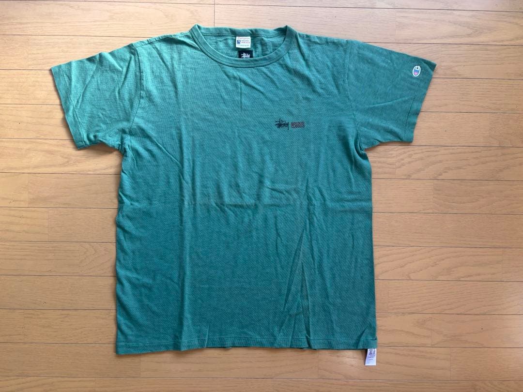 Stussy × Champion RochesterツイストガールT XL