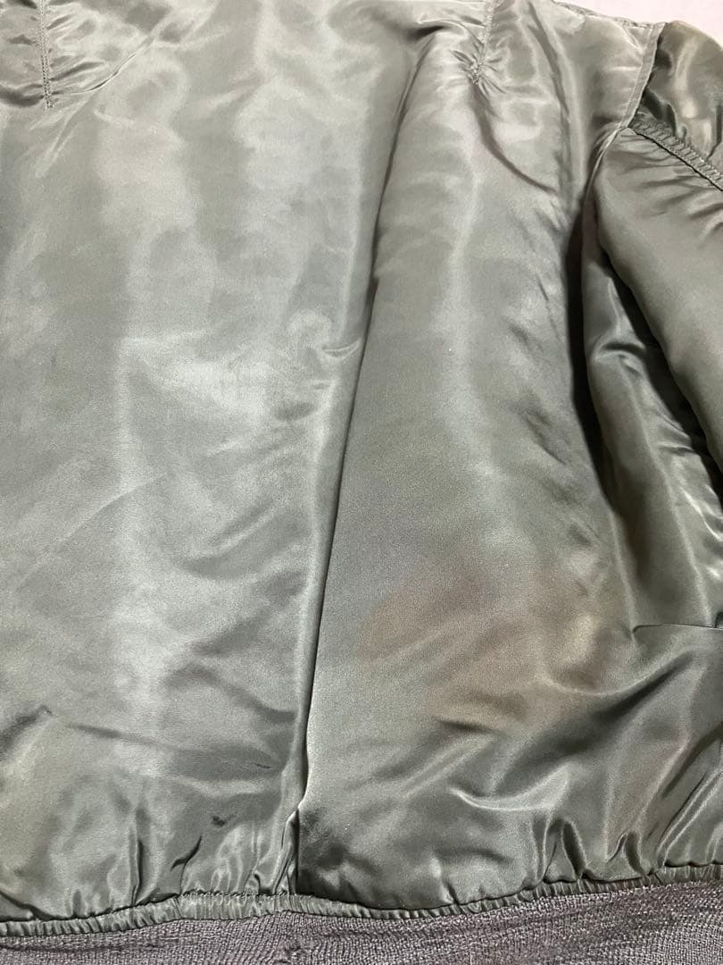 70s MA-1 フライトジャケット 実物 アルファ社製 M USA製