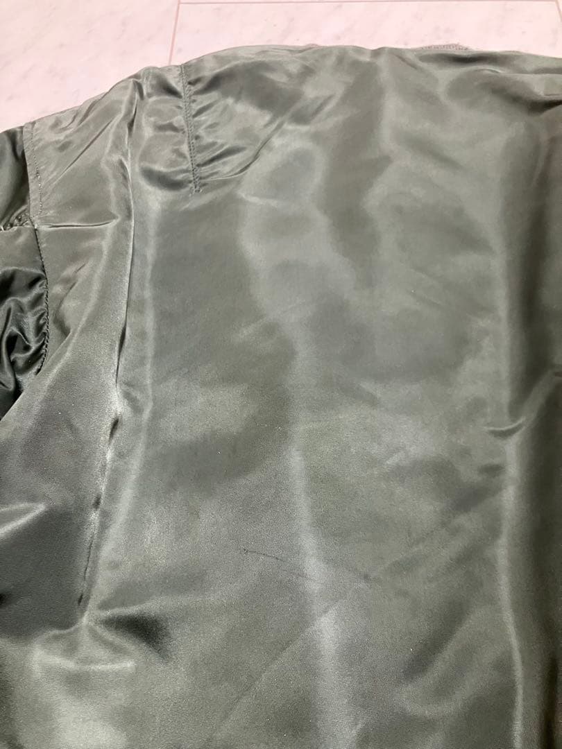 70s MA-1 フライトジャケット 実物 アルファ社製 M USA製