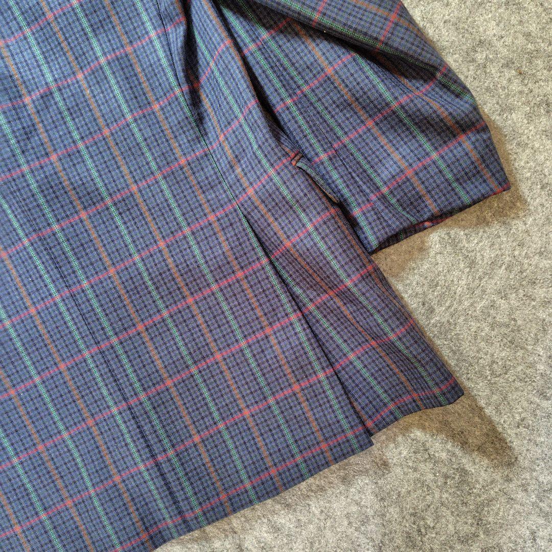 フランス製　クリスチャンディオール　ムッシュ　テーラードジャケット　チェック柄