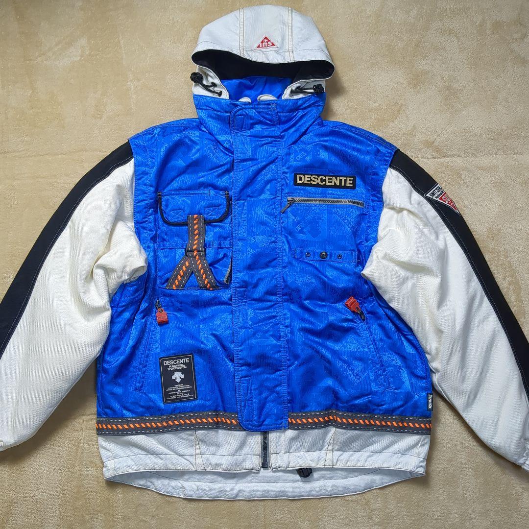 【レア✨DESCENTE✨M】スイス レプリカ スキー ウェア 上下セット