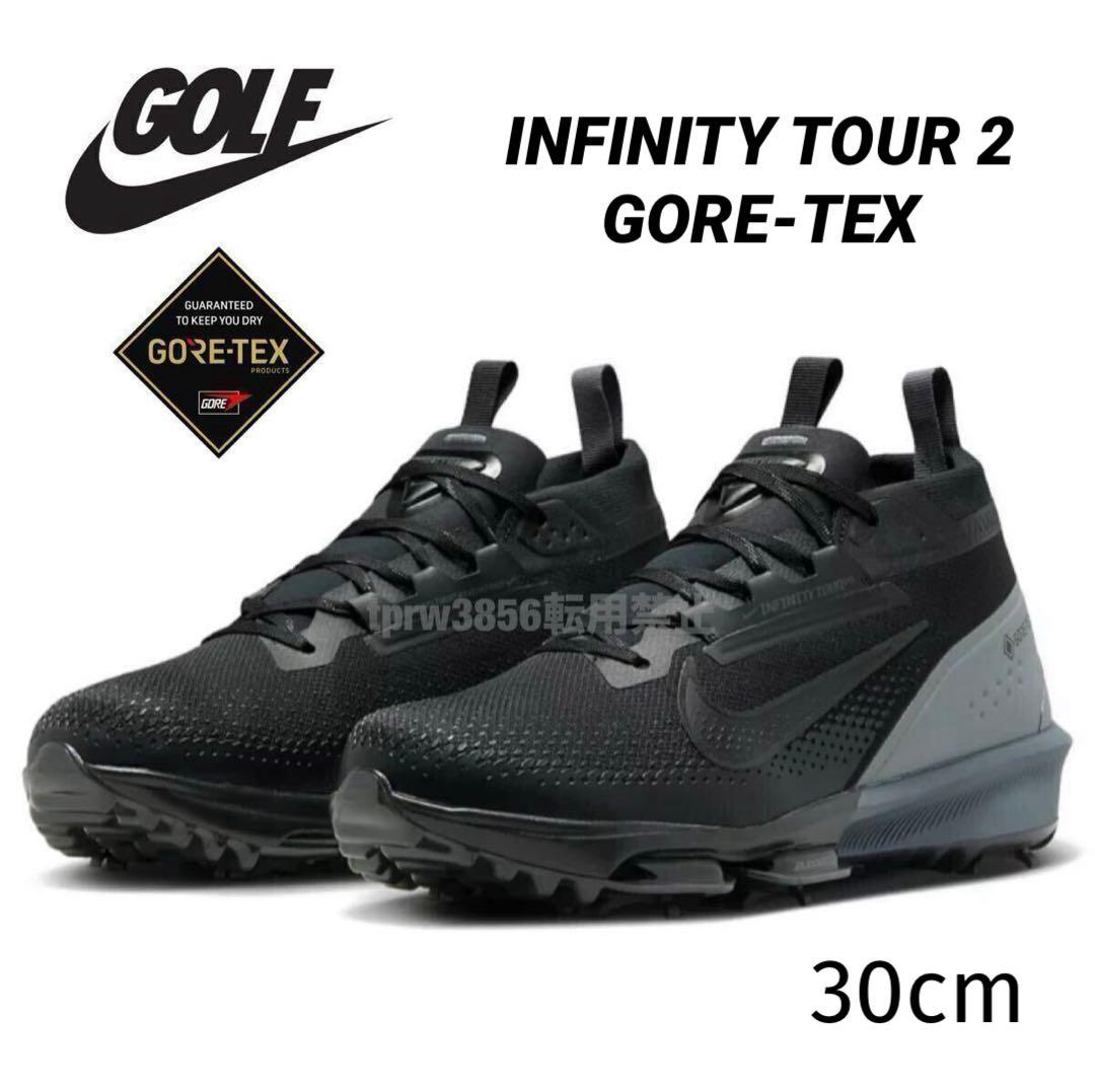 ナイキ ゴルフ 30 インフィニティ ツアー ゴアテックス 黒 シューズ