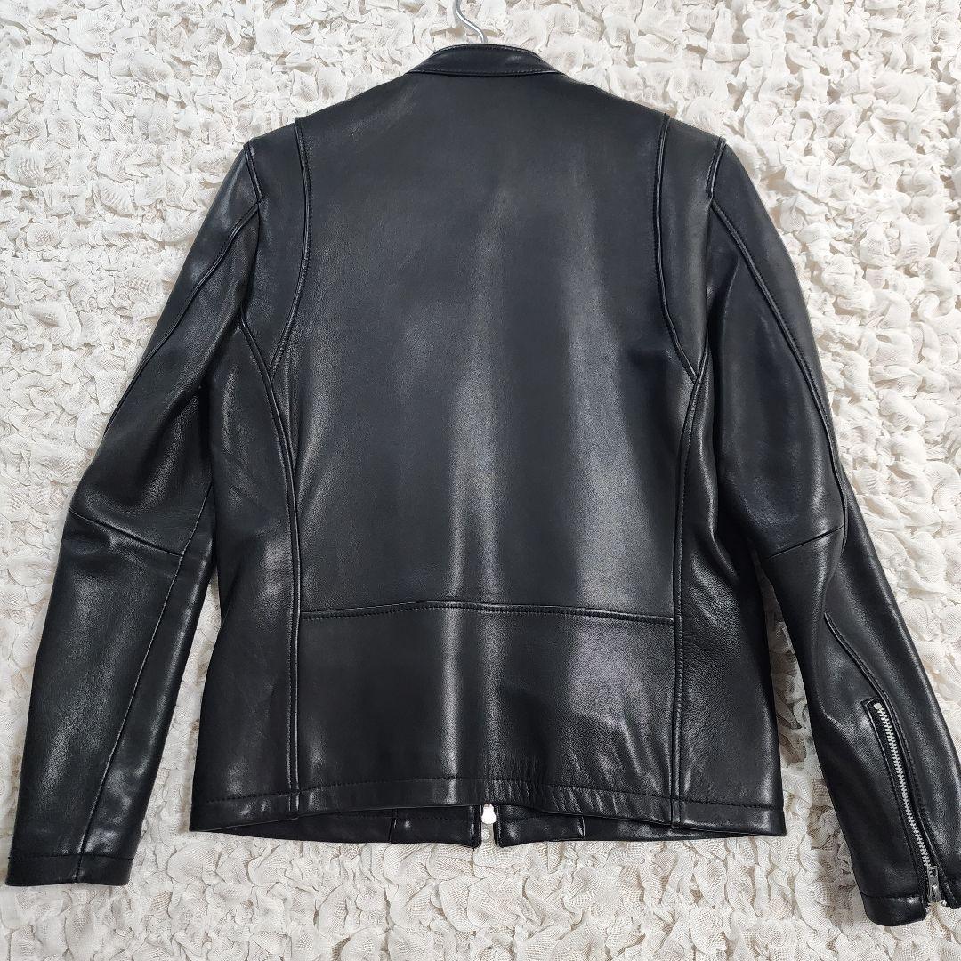 ジャーナルスタンダード シープレザー シングルライダースジャケット L