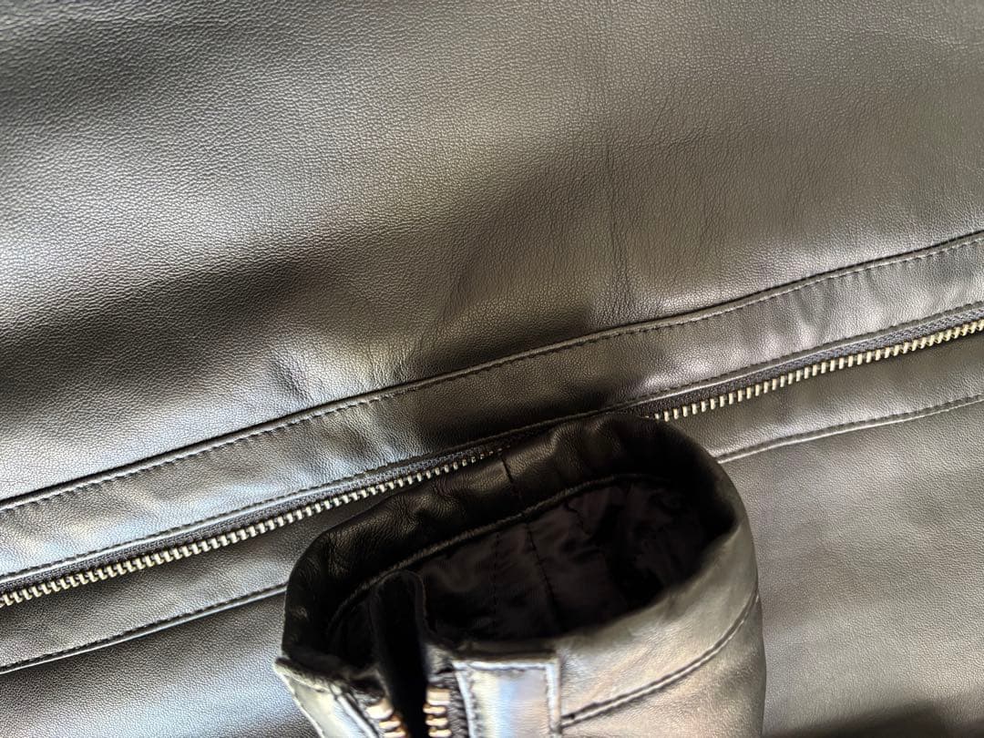 カルバンクライン　羊革レザージャケット