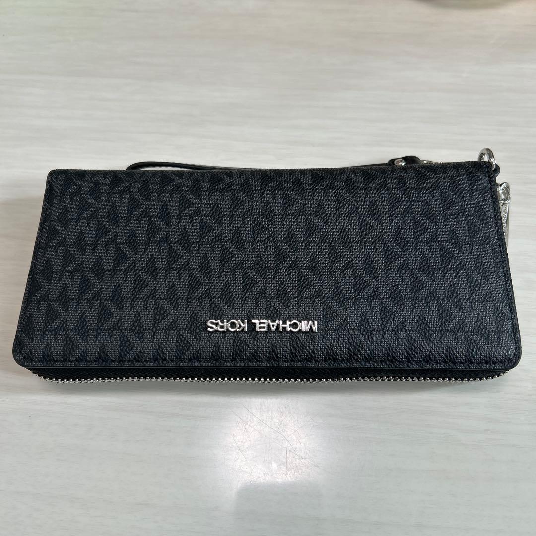 マイケルコース　長財布　ブラック
