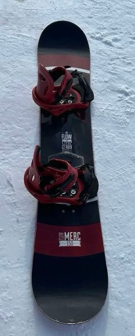 Flow Merc 150 スノーボード✖️フラックスビンディングPR Mサイズ