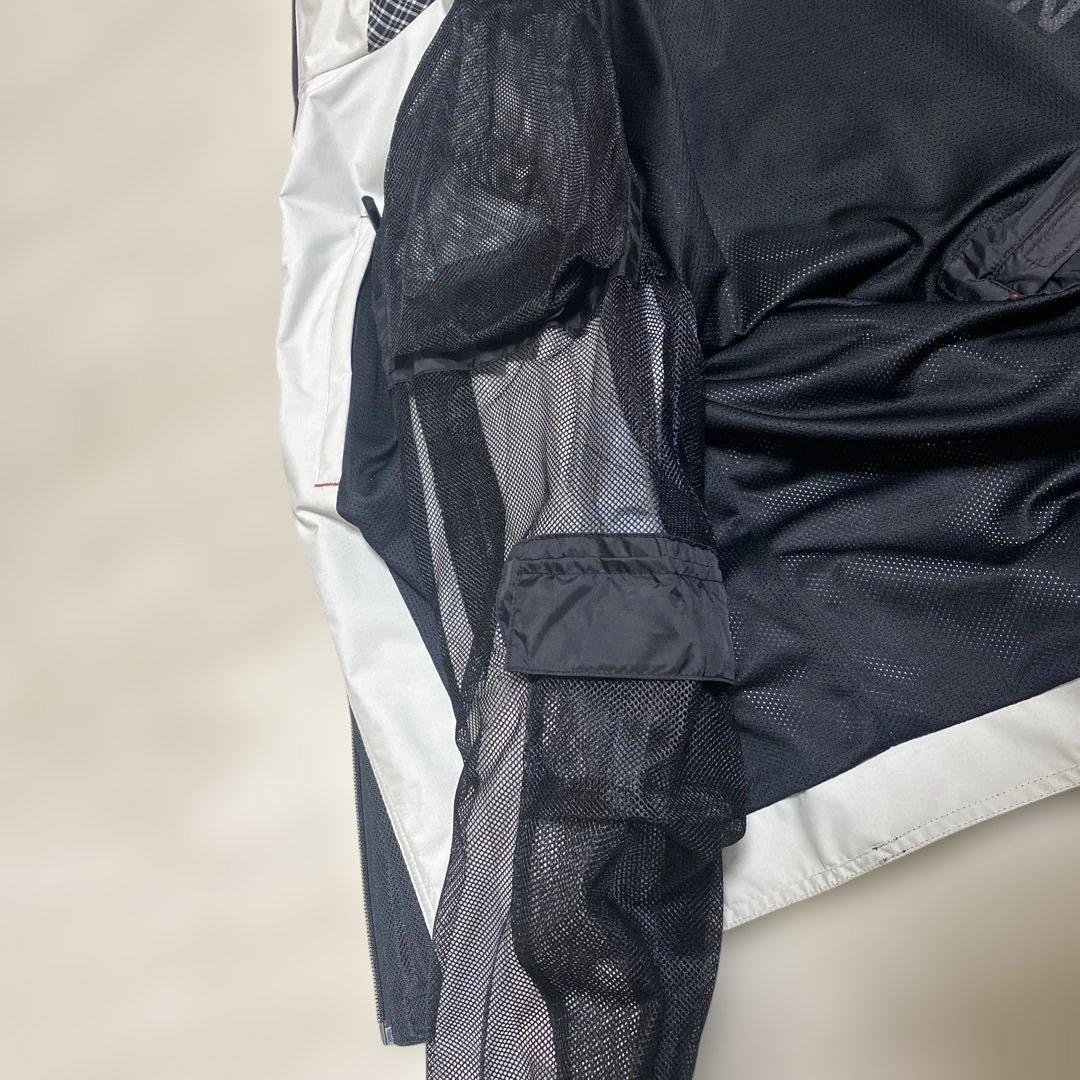 モーターサイクルパフォーマンスジャケット ホワイト/ブラック