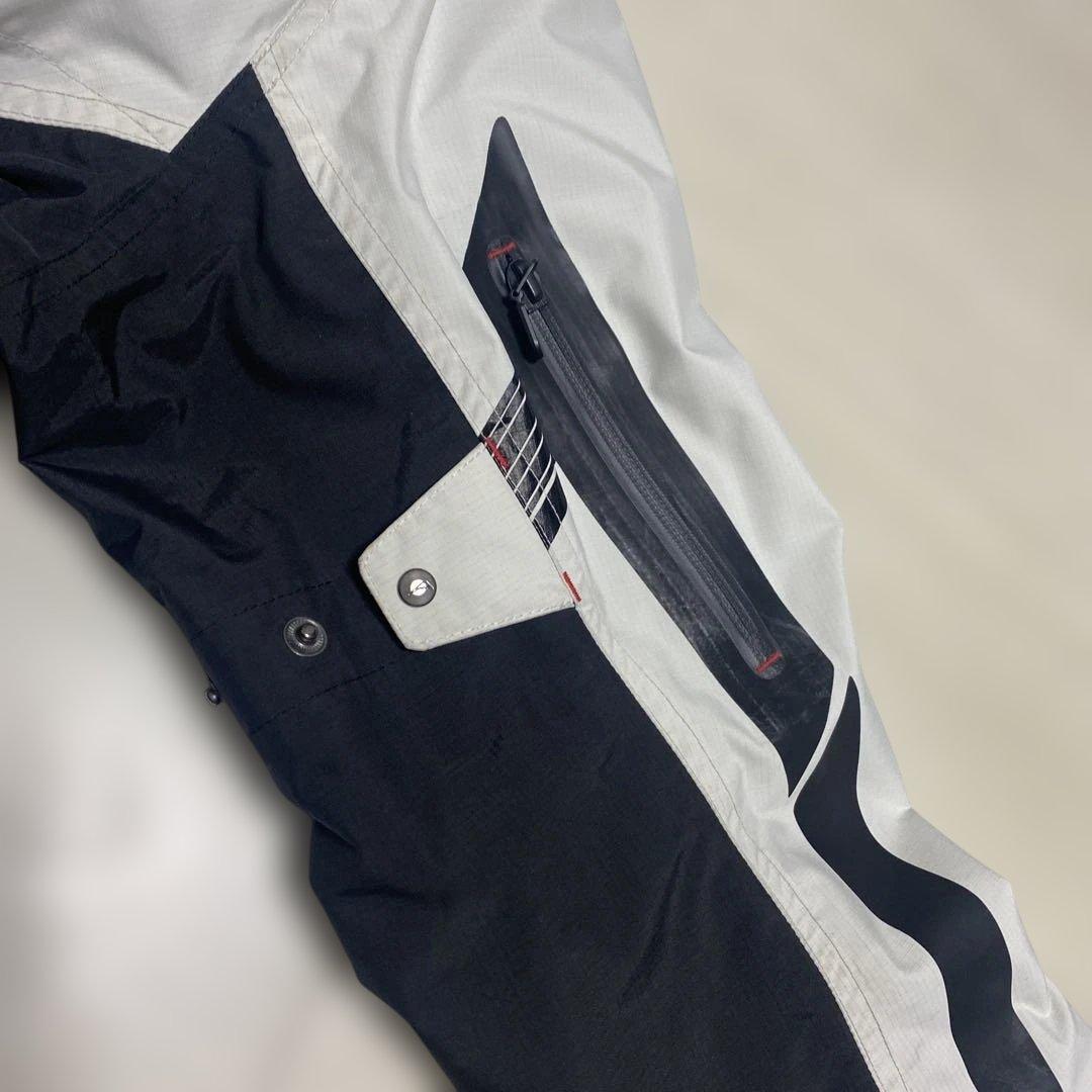 モーターサイクルパフォーマンスジャケット ホワイト/ブラック