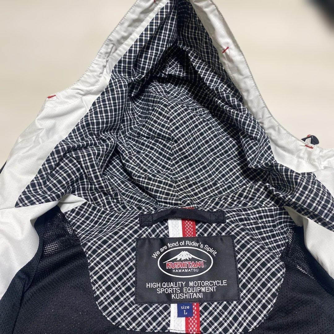 モーターサイクルパフォーマンスジャケット ホワイト/ブラック