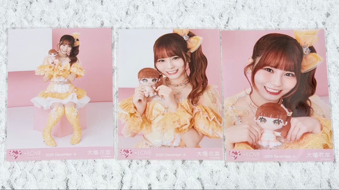 LOVE イコラブ モーリーファンタジーコラボ③ 生写真 大場花菜 コンプ