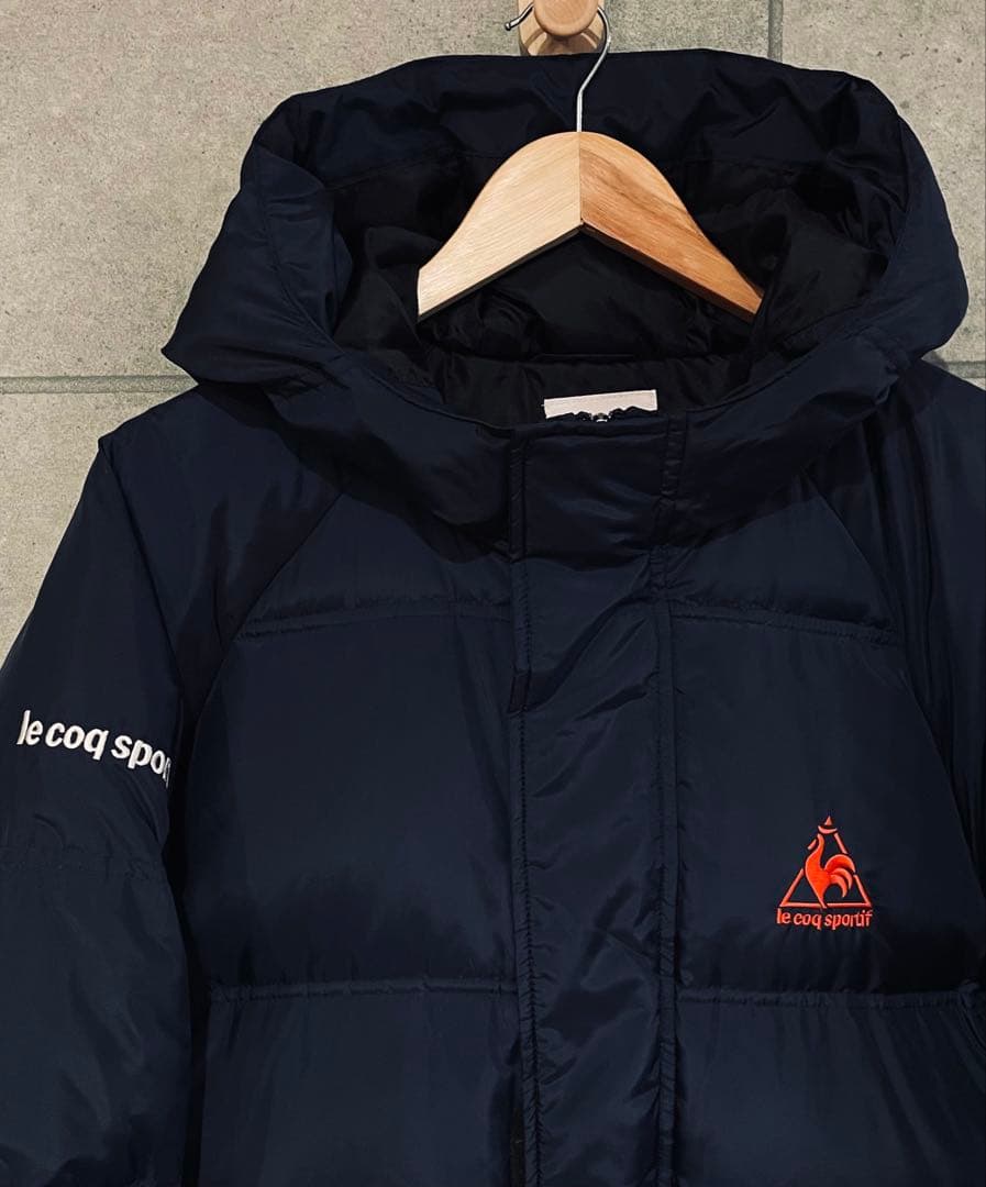 le coq sportif ダウン ベンチコート ロングダウンコート ネイビー