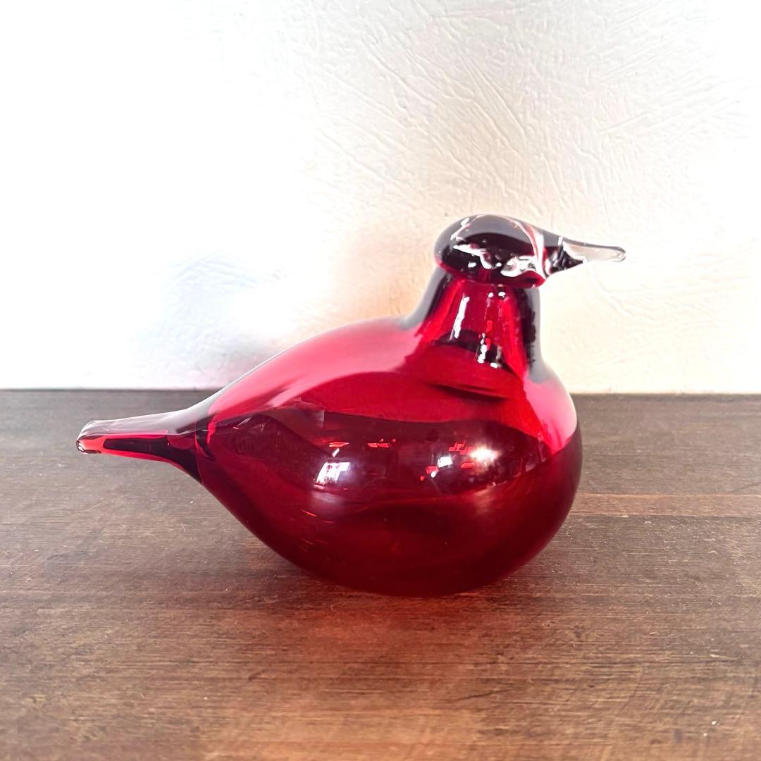 iittala イッタラ バード コアジサシ クランベリー オイバ・トイッカ