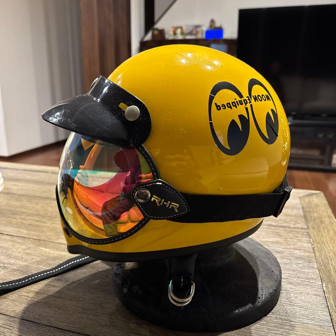 AHR イエロー ヘルメット ミラ