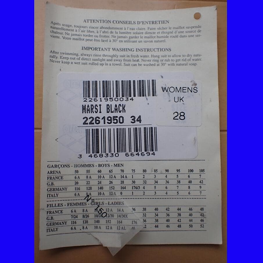 【処分値下げ ジャンク品 激レア】アリーナ　X-Frat （海外モデル）S～M？