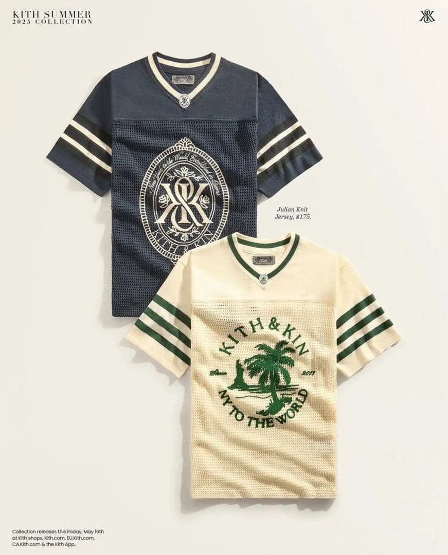 トップス KITH Julian Knit Jersey