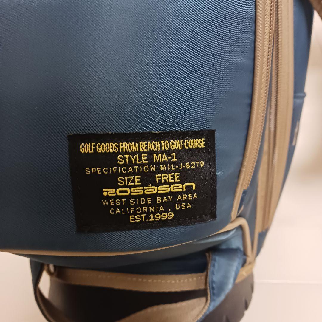 新品 ROSASEN ロサーセン スタンド キャディバッグ MA-1シリーズ