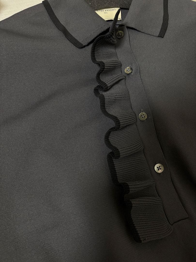 ユナイテッドアローズ ミニマルフリル ニット 5SL