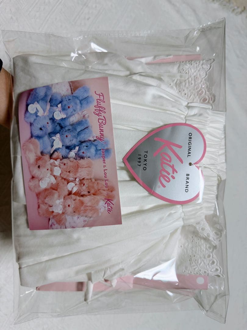 katieホワイト フレアスカート フリーサイズ - メルカリ