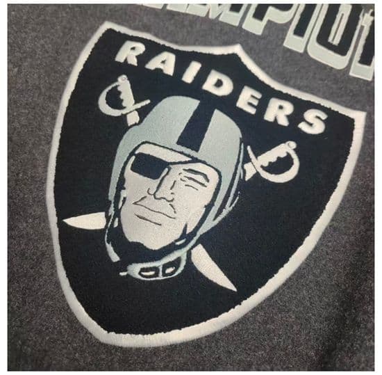 激レア NFL ラスベガス レイダース チャンピオン スタジャン