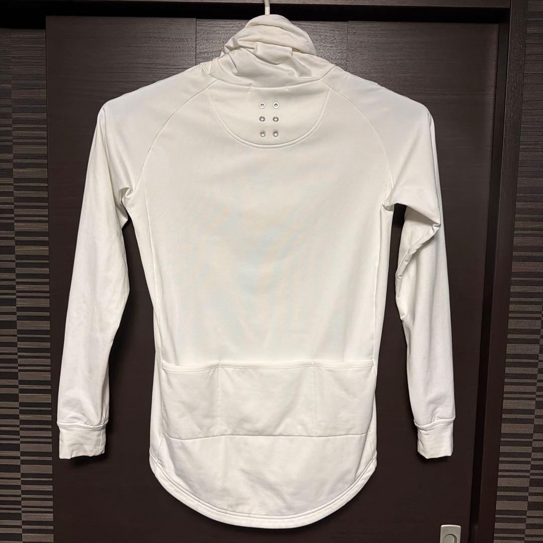 Russelino ホワイト 長袖ネック 裏起毛