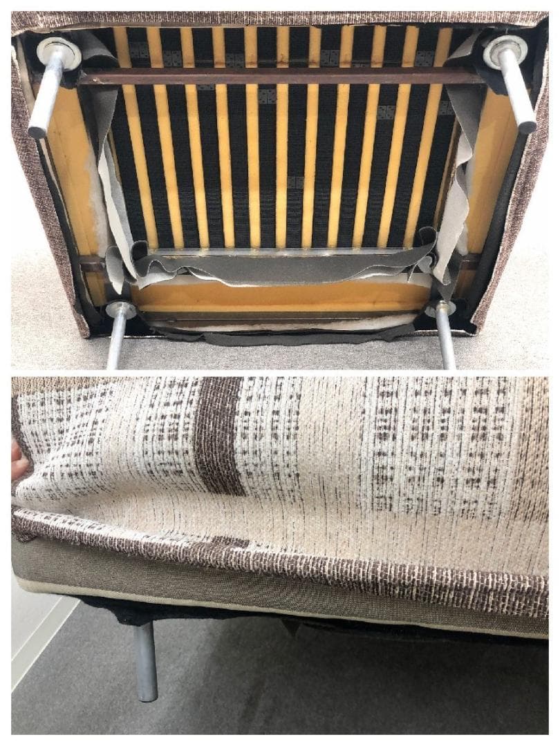 □moooi□ブティックシングル 1Pソファ チェック柄 マルセル