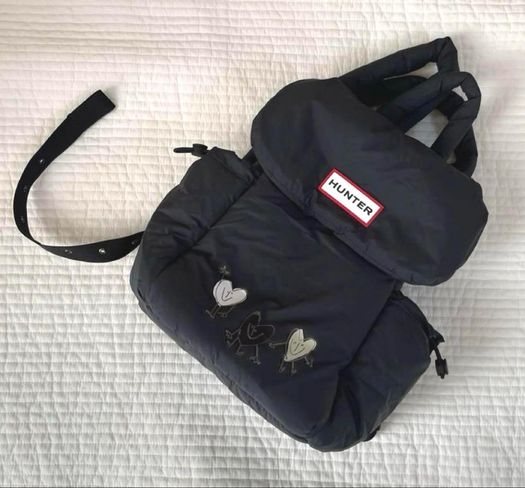 HUNTERオガワナツミコラボバッグ ハート ミニ バックパック 美品