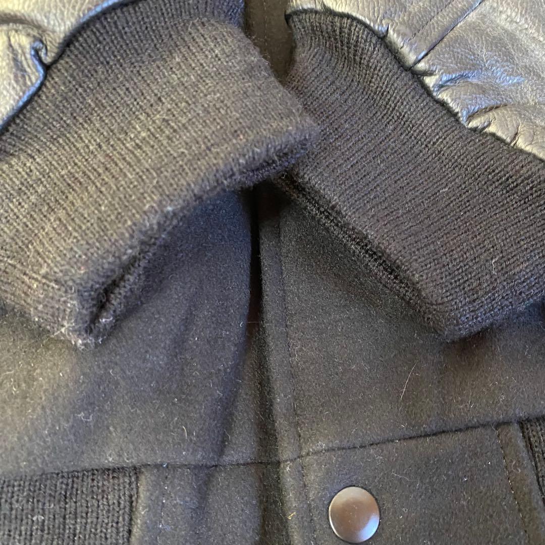 HONDA ホンダ　超オーバーサイズ　バックロゴレザースタジャン