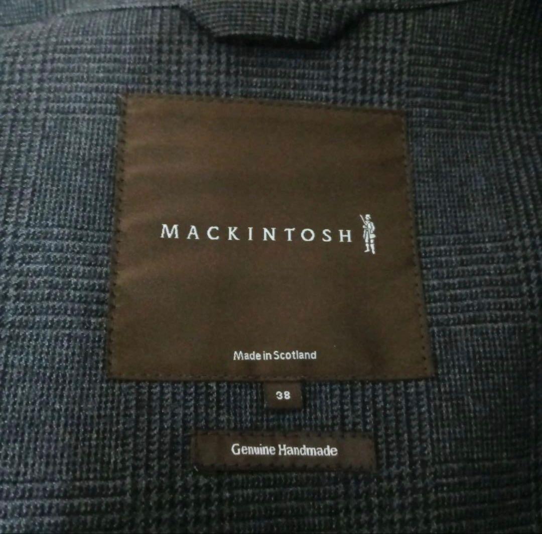MACKINTOSH ステンカラーコート 38サイズ ダークグレー