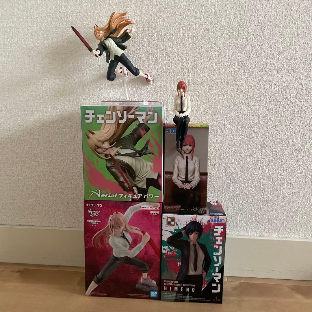 チェンソーマン マキマ/姫野/パワー プライズ フィギュア 4点 - メルカリ