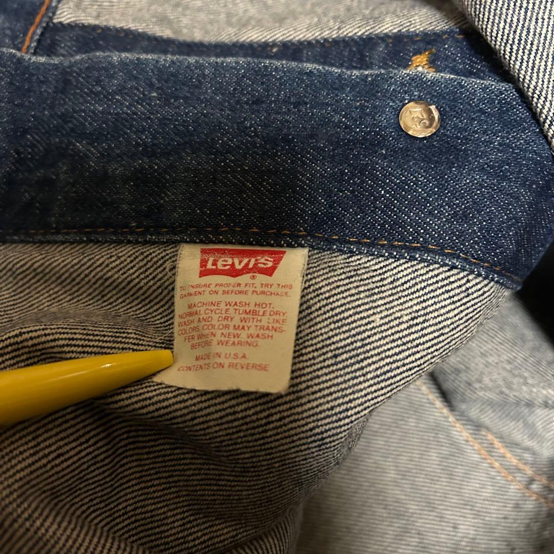 良品 90s USA製 Levi's 70506-0216 Gジャン 44