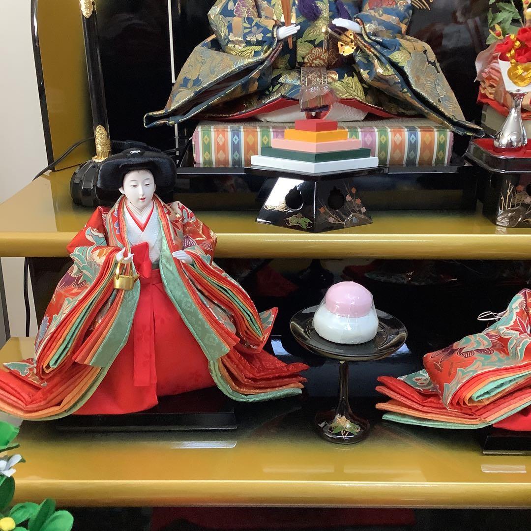 雛人形 三段飾り 東玉 王朝物語 春陽 - メルカリ