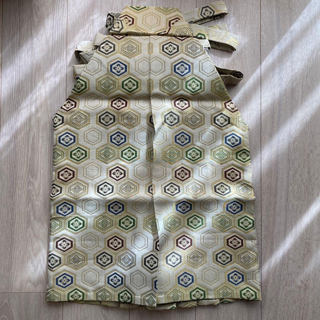 男の子　七五三　5歳　袴　羽織　着物　襦袢　小物セット