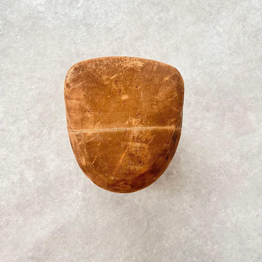 【古道具】アンティーク ウッドスタンド 木の塊