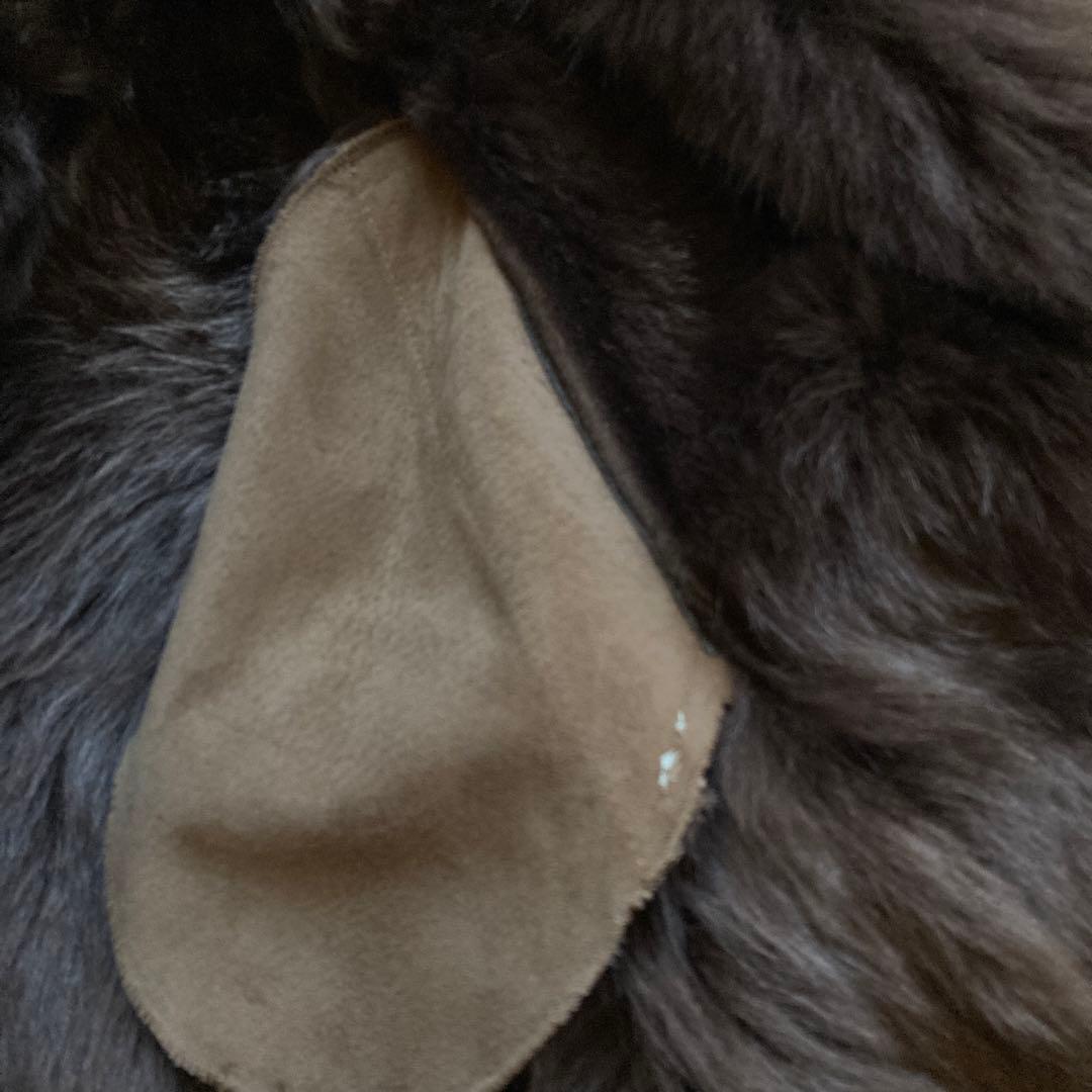 華麗✨ ジョゼフ 羊革 リアルムートンコート　36 M ブラウン 茶　女優襟