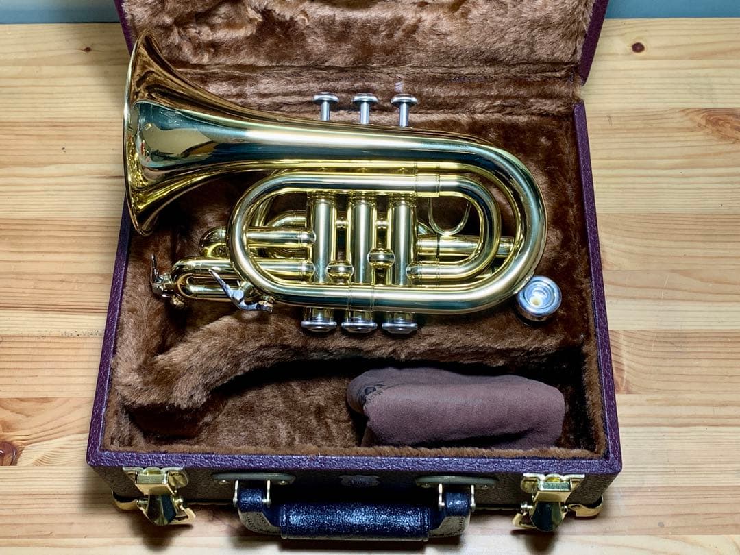 【美品】MARCATO マルカート ポケットトランペット