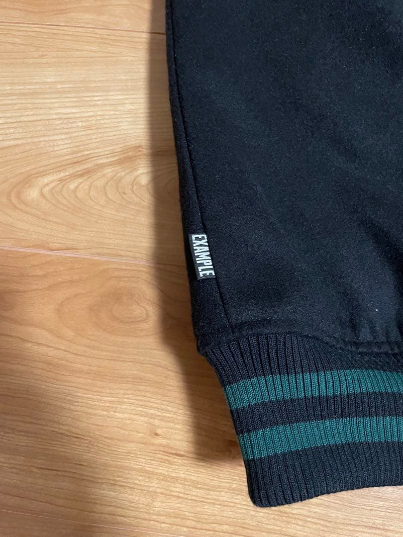 【美品‼️】EXAMPLE スタジャン　XL 黒