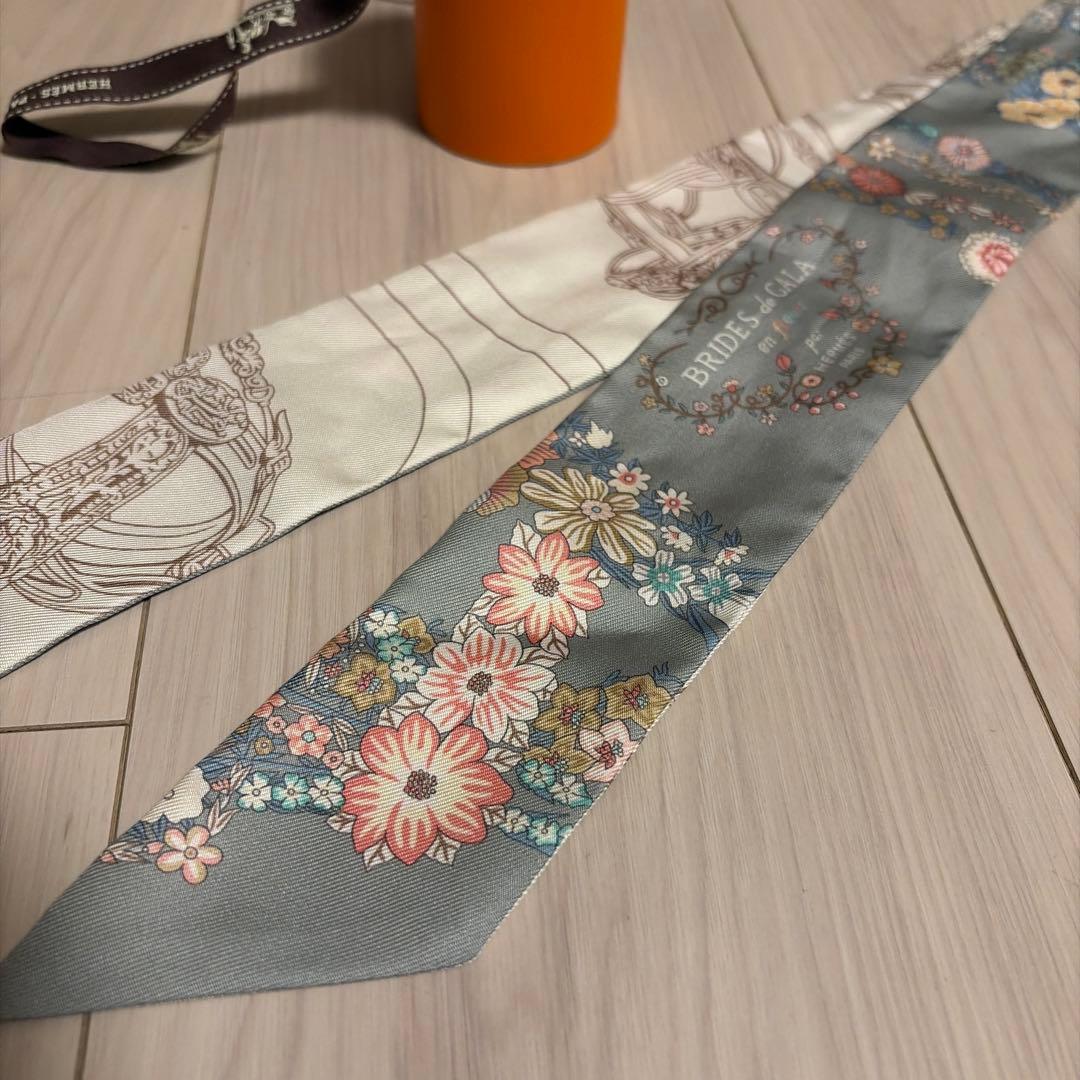 Hermèsツイリー ブリッドドゥガラアンフルール