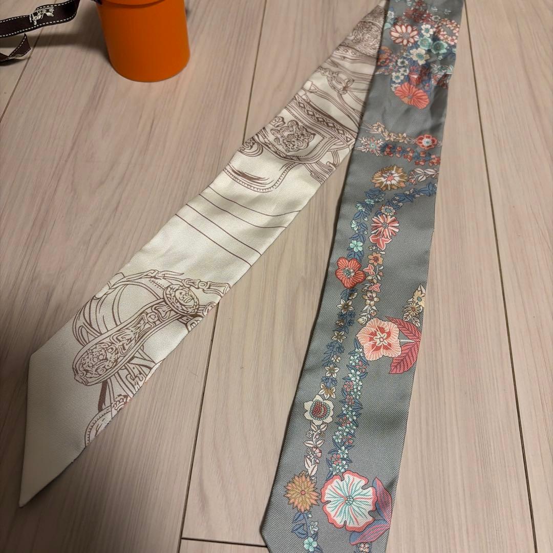 Hermèsツイリー ブリッドドゥガラアンフルール