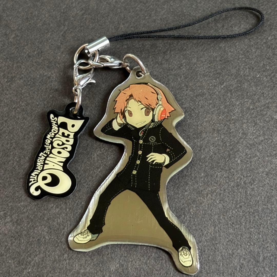 ペルソナQ 花村陽介 メタル ストラップ キーホルダー - メルカリ