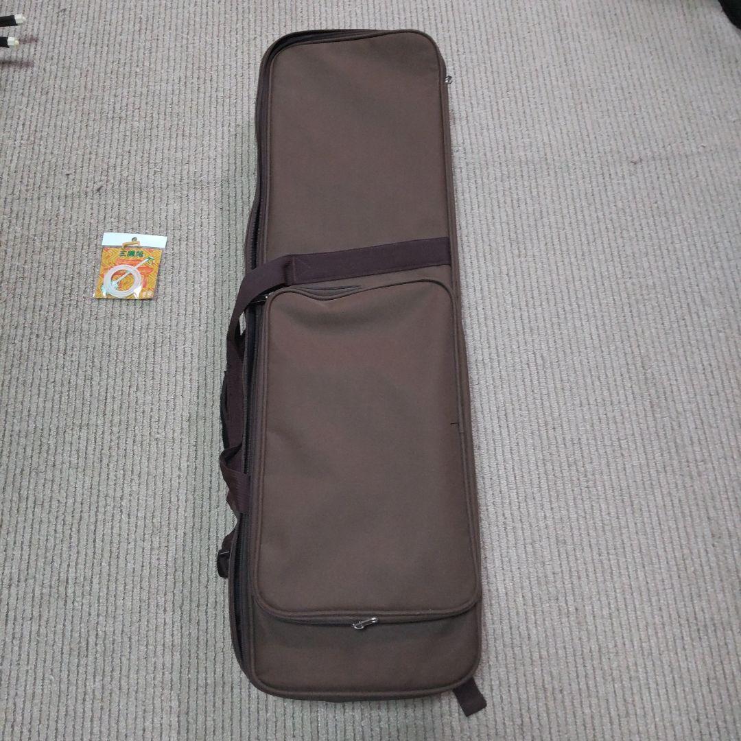 三線 ケース付き 人工蛇柄
