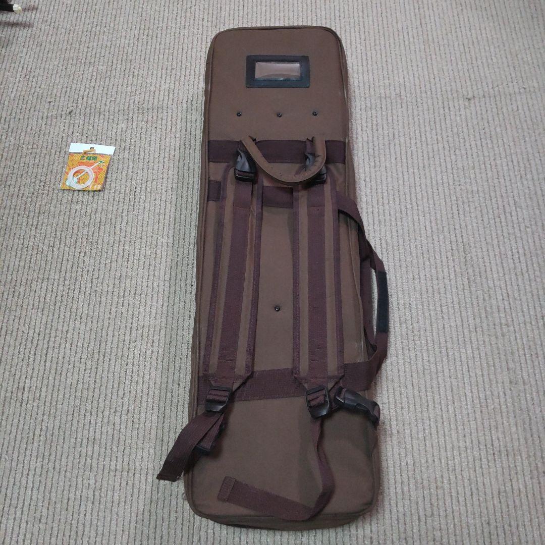 三線 ケース付き 人工蛇柄